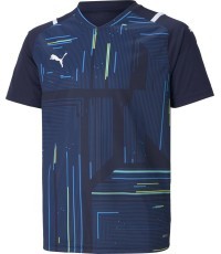 Футболка подростковая Puma TeamUltimate Jersey Jr, синяя, 705078 06