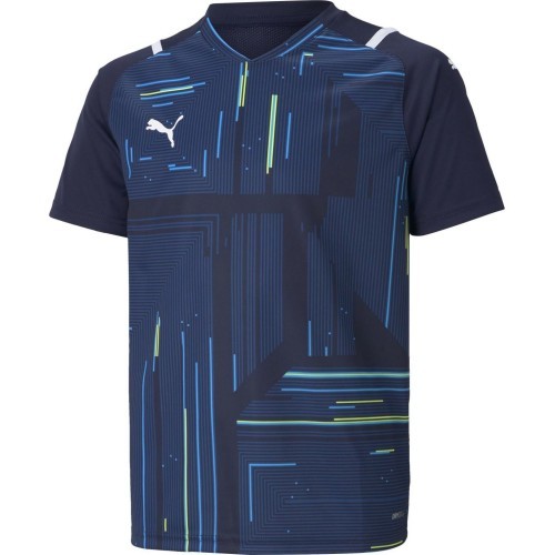 Футболка подростковая Puma TeamUltimate Jersey Jr, синяя, 705078 06