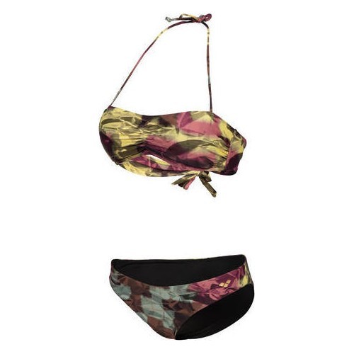Arena bandeau bikini Allover Red Fan 38 - 400