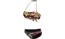 Arena bandeau bikini Allover Red Fan 38 - 400