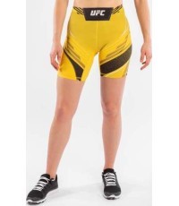 Женские шорты Vale Tudo UFC Venum Authentic Fight Night, удлинённые, жёлтые