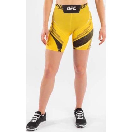 Женские шорты Vale Tudo UFC Venum Authentic Fight Night, удлинённые, жёлтые