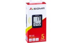 Velodators Sigma BC 5.0 bezvadu, 5 funkcijas