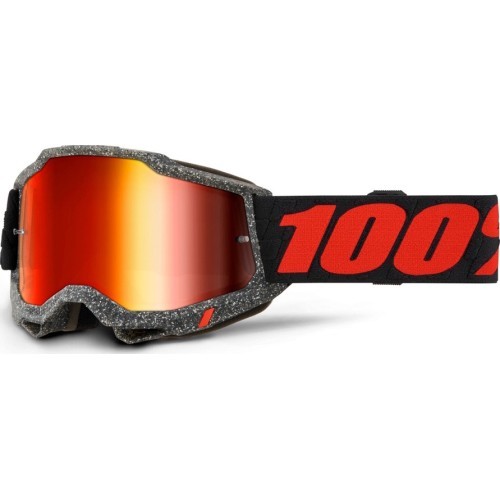Кроссовые очки 100% Accuri 2 Mirror - Huaraki černá, zrcadlové plexi