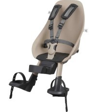 Переднее велокресло с адаптером Urban Iki - Inaho Beige/Bincho Black