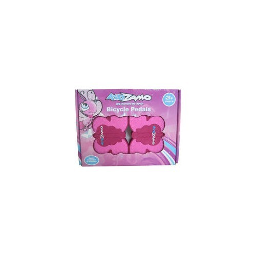 Bērnu pedāļi Kidzamo Butterfly 1/2" (rozā)