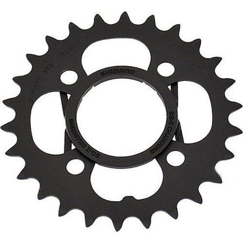 Передняя звезда Shimano FC-M431-8 26T 9sp (чёрная)