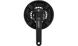 Shimano Tourney front chainring set with FC-TY301 crank 42x34x24T 170mm