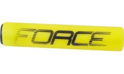 Грипсы FORCE Slick 125mm (силиконовые, жёлтые)