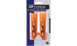 FORCE Slick 125mm rokturi (silikona, oranži)