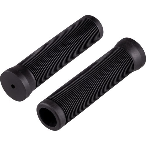 Stūres rokturi FORCE Groove 123mm, gumijas, melni