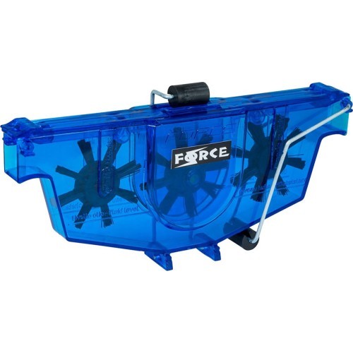 FORCE chain cleaner, plastic, blue, without accessories
