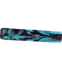 Грипсы руля FORCE BMX (чёрные/синие) 145мм