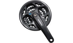 Priekšējais zvaigžņu bloks Shimano FC-M311 // 3x7/8 ātr., 42-32-22T, 175mm