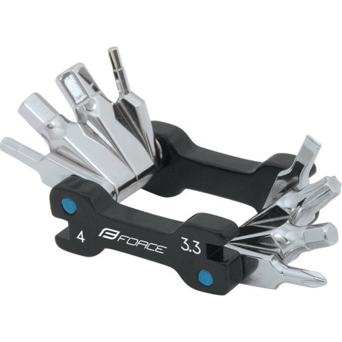 Salokāms instrumentu komplekts Force, 12 funkcijas