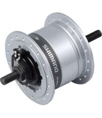 Priekšējā dinamo rumba SHIMANO 2R35-E, 6V 2.4W, 36H (sudraba)