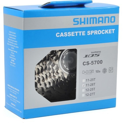 Aizmugurējā kasete Shimano CS-5700 11-25T 10 pārnesumi