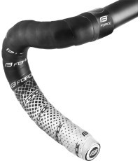 FORCE Eva Dual Handlebar Tape (black/white)
