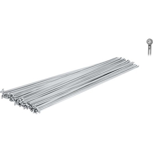 FORCE spoke 2 x 282 mm, zinc-plated (silver)