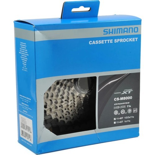Aizmugurējā kasete Shimano CS-M8000 11-40T 11 ātrumi