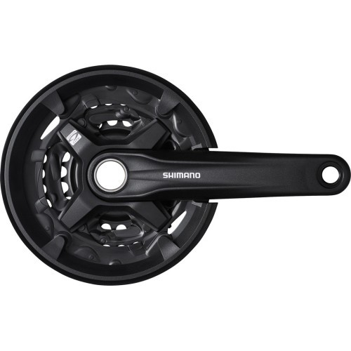 Передняя система звёзд Shimano MT210-3 // 3x9 ск. / 40-30-22T / 175mm