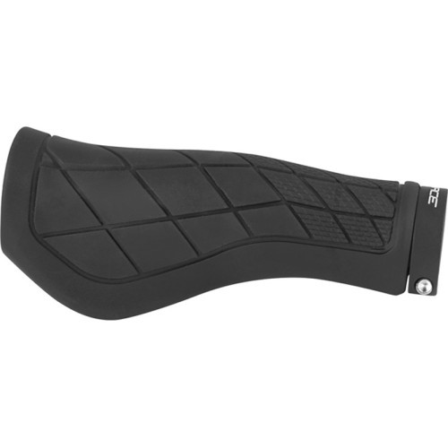 Stūres rokturi FORCE TROY 136mm (gumijas, melni)