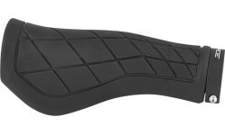 Грипсы руля FORCE TROY 136mm (резиновые, чёрные)