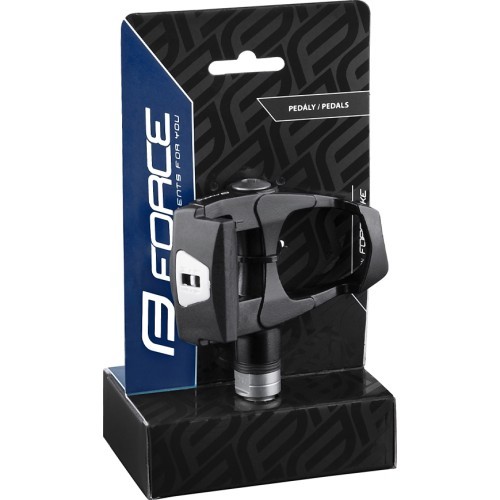 Force Delta Road Bike Pedals (LOOK), Black