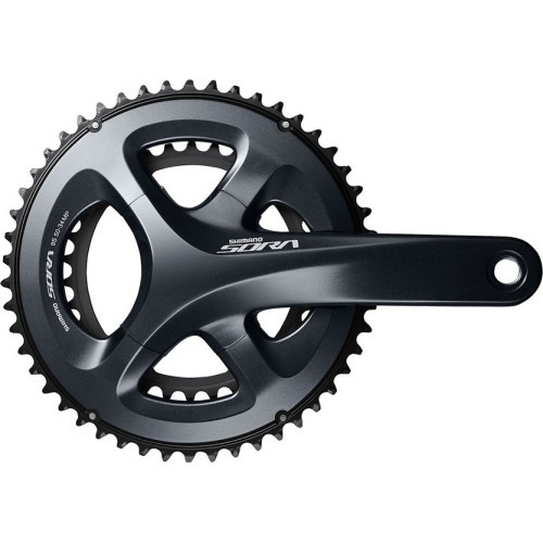 Priekšējais zvaigžņu bloks Shimano SORA FC-R3000, 2x9, 50-34T, 170mm