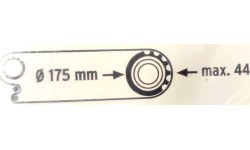 Chain guard SKS Chainblade, 42-44T