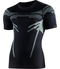 Men’s Short-Sleeved Activewear T-Shirt Bruback Dry - Black/Graphite