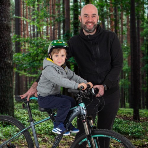 Bērnu velosipēda sēdeklis inSPORTline Mousino