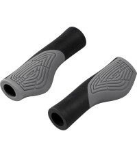 FORCE Erbow Handlebar Grips, black/grey