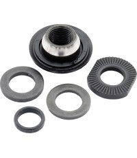 Гайка и конус Shimano HB-M595 (левый)
