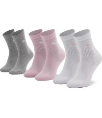 Носки Puma для подростков Junior Crew White Grey Pink 907958 05
