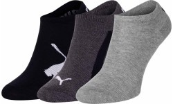 Puma Kids BWT zeķes, melnas/pelēkas