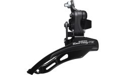 Priekšējais pārslēdzējs Shimano Tourney FD-TZ500, 3x6/7 ātrumi, 28,6 mm, 42T