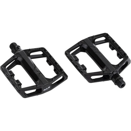 Pedals KLS Flat 30 (aluminium, black)