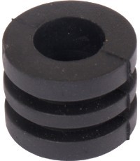 Galda futbola stieņa buferis, rievots, 16 mm