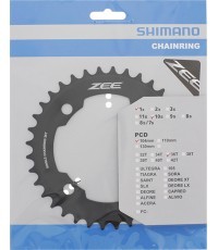 Передняя звезда Shimano ZEE M640 36T черная 1x10
