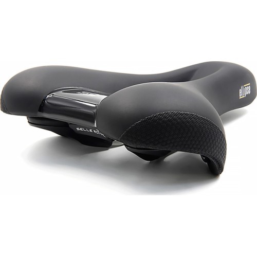 Седло Selle Royal Ellipse Relaxed Unisex 23 250x223mm (чёрное)