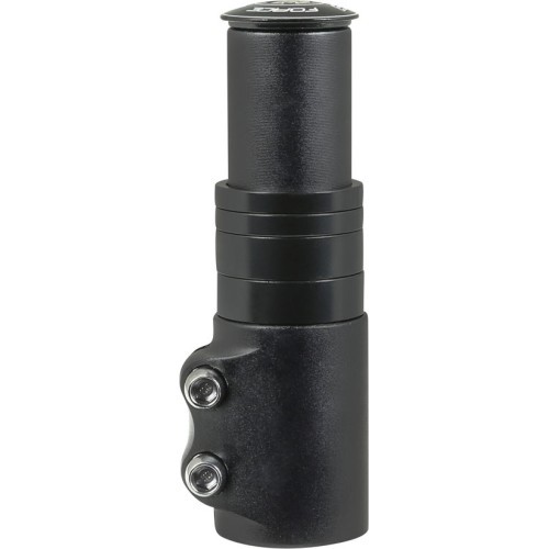 Stūres pagarinātājs Force +65 mm, 1 1/8 (alumīnijs, melns)