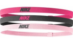 Nike galvas saite Elastic Headbands 2.0 3P Black Pink N1004529 658