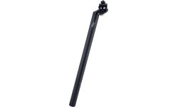 Velosipēda sēdekļa statnis FORCE Basic 30,6/400mm P4.1, melns