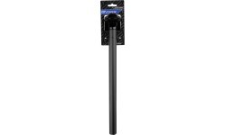 Velosipēda sēdekļa statnis FORCE Basic 30,6/400mm P4.1, melns