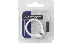 Sēdekļa staba apskava FORCE 34,9mm (alumīnija, balta)