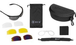Sporta brilles „Strike", melnas