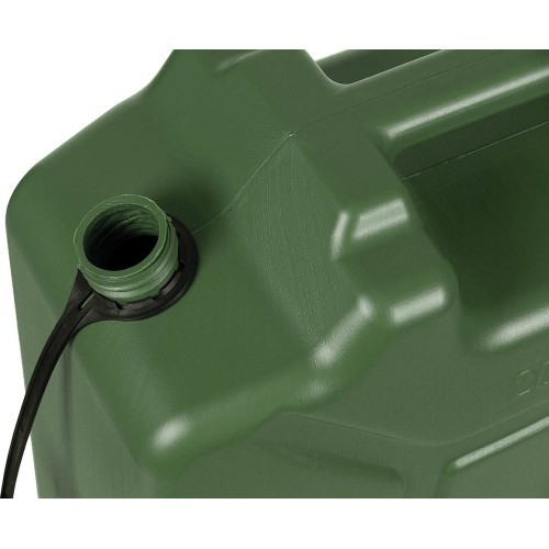 Degvielas kanna, olīvzaļa, 20 l, plastmasas