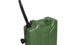 Degvielas kanna, olīvzaļa, 20 l, plastmasas