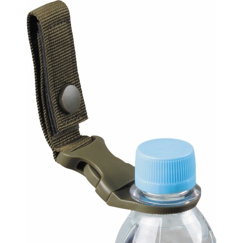 Bottle Holder OD green for belt and "MOLLE"-System
